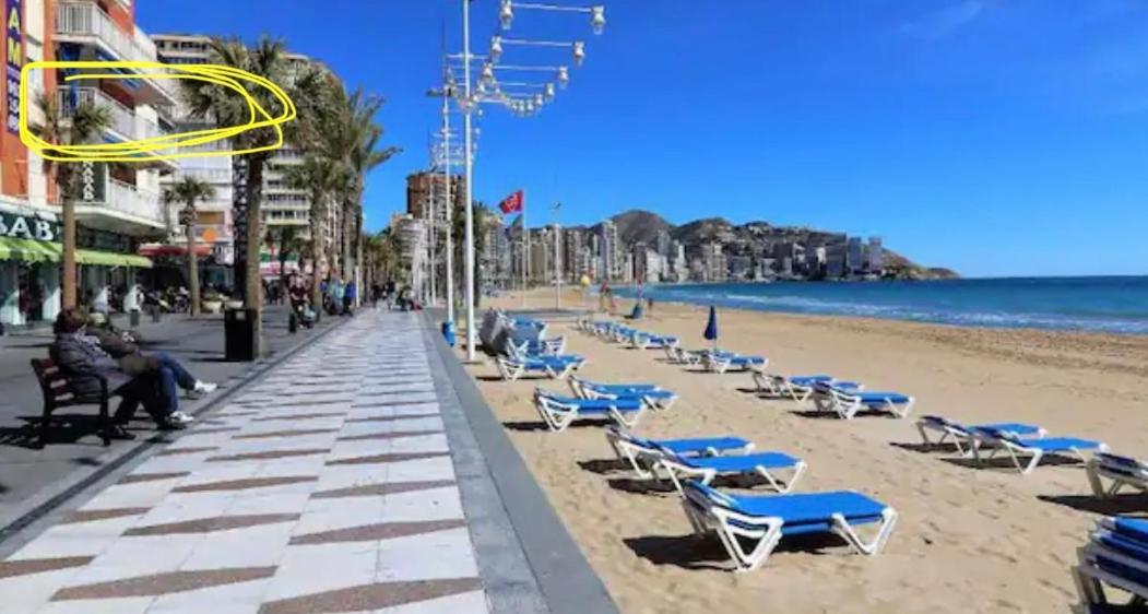 Appartamento Seafront Unbeatable Location A Benidorm Esterno foto
